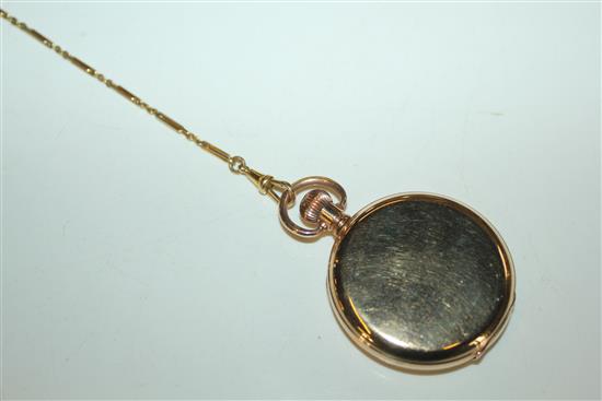 Gents pocket watch & chain